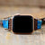 Bracelet Apple Watch en Pierres de l'Empereur Bleu