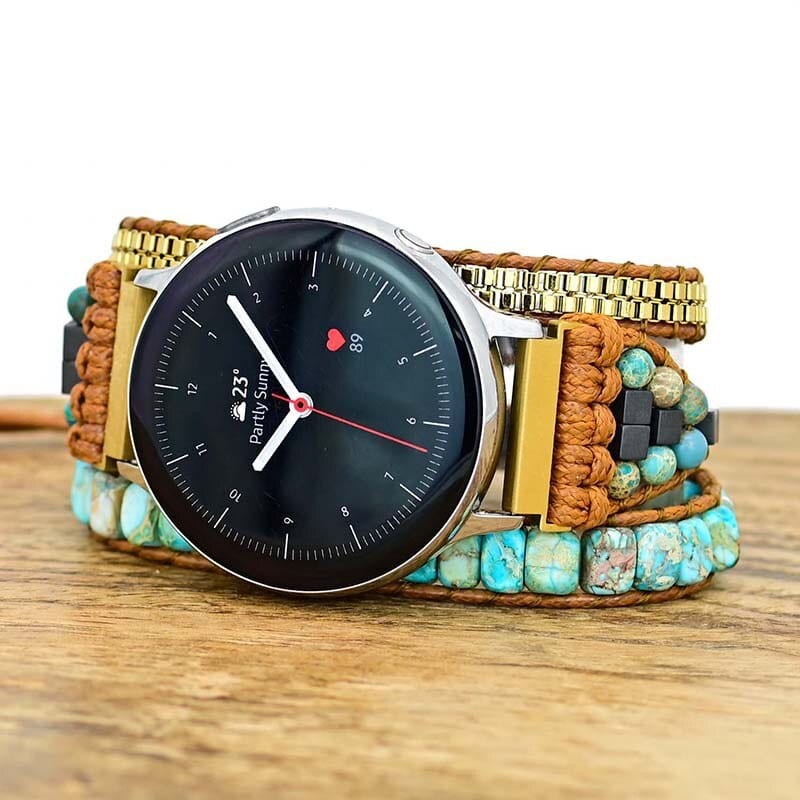Bracelet Samsung Watch en Turquoise Naturel